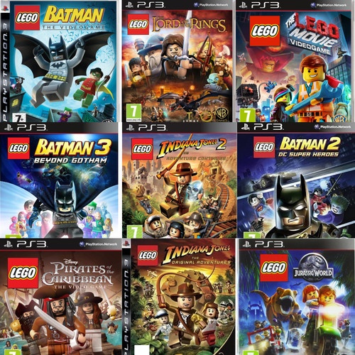Lego playstation ps3 games - ps3,
