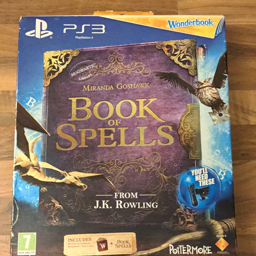 Ps3 wonderbook book spells - ps3,