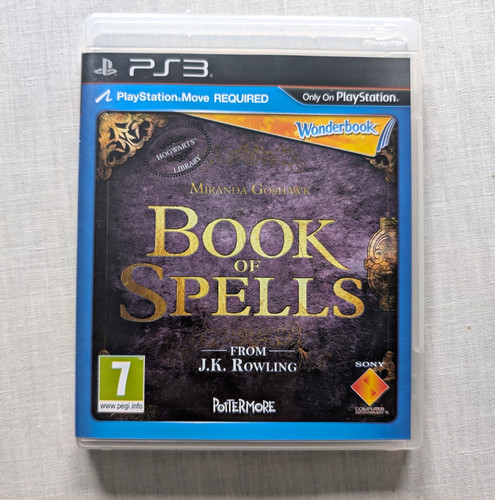 Wonderbook book spells - book, ps3